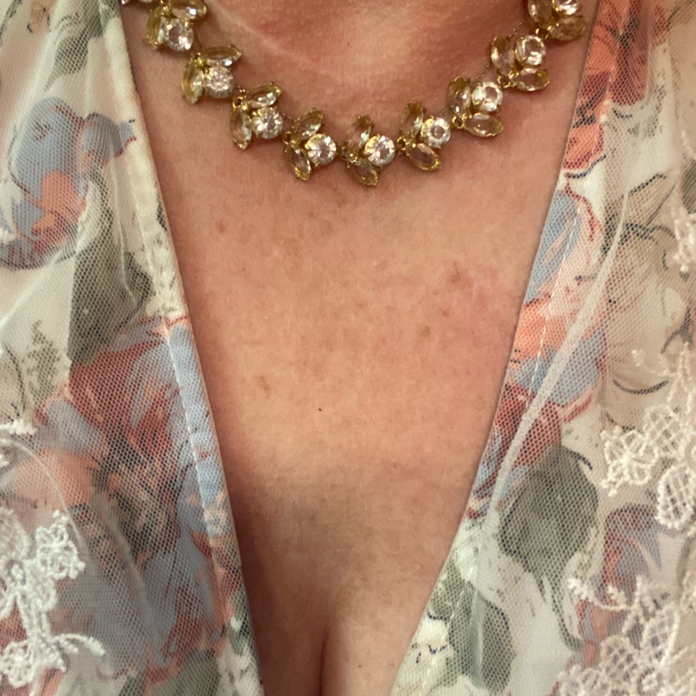 Rare J. Crew Crystal Necklace - Picture 9 of 9